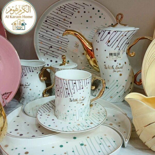 طقم شاي 24ق الديب